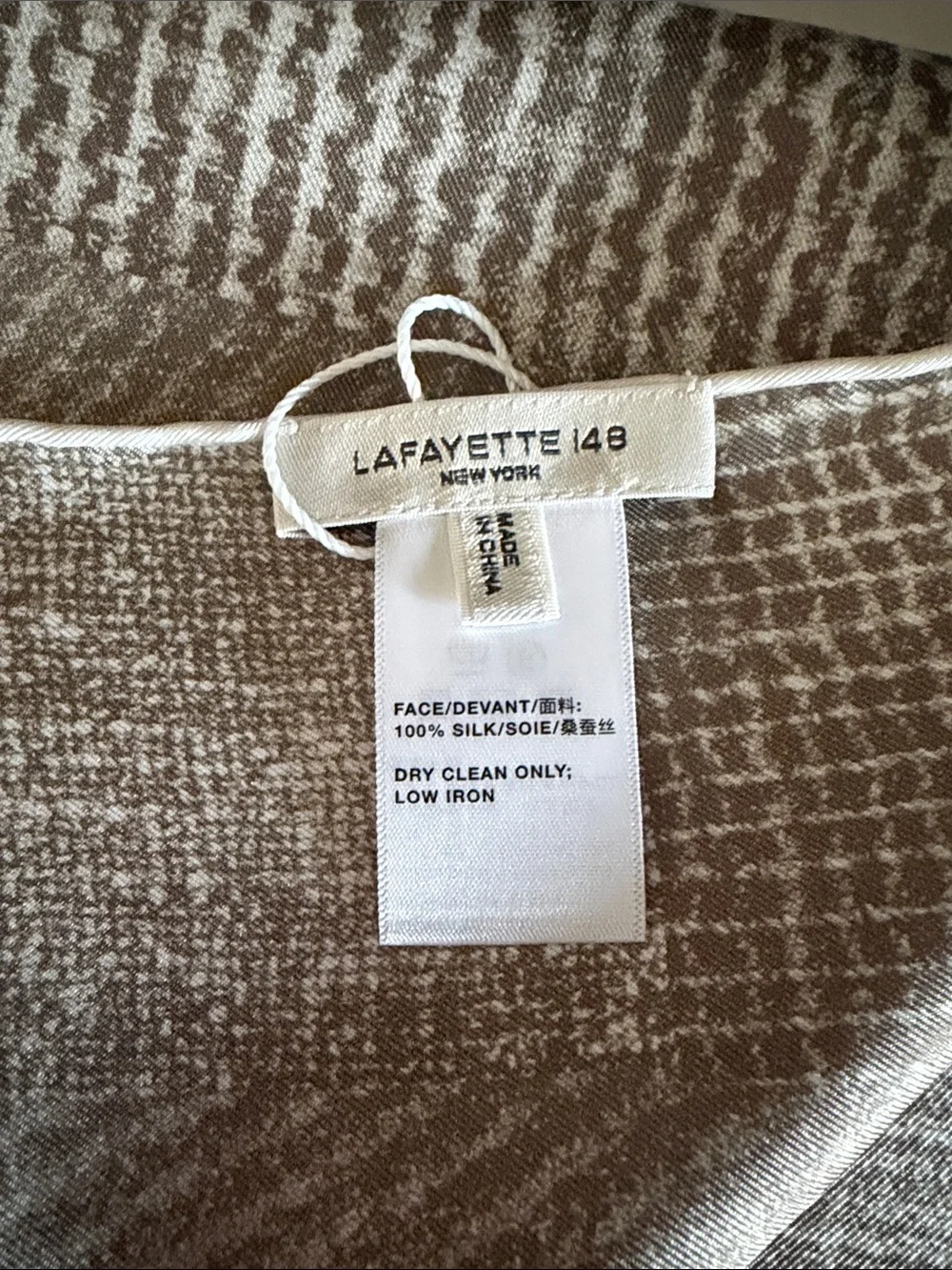 Lafayette 148 Silk Scarf